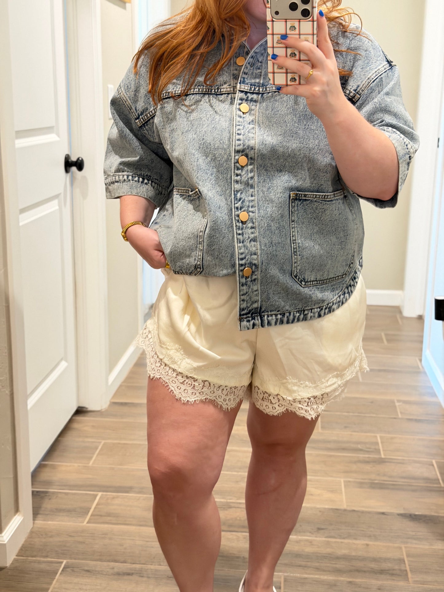 Buttercream Lace Shorts