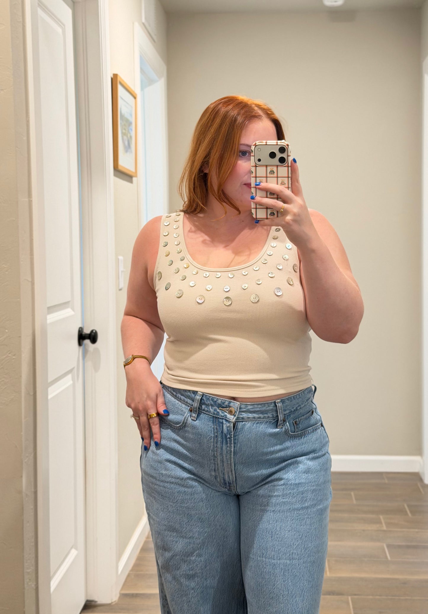 Pearl Ribbed Tank