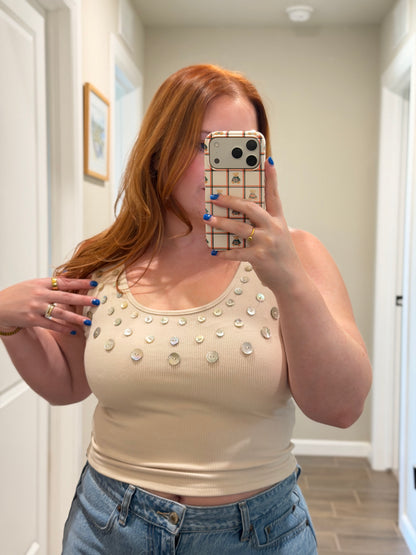 Pearl Ribbed Tank