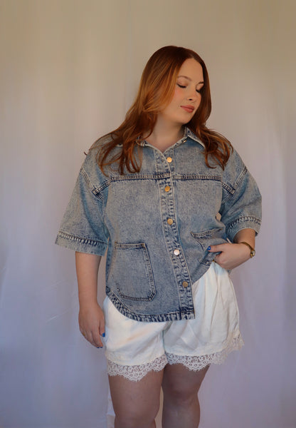 Buttercream Lace Shorts