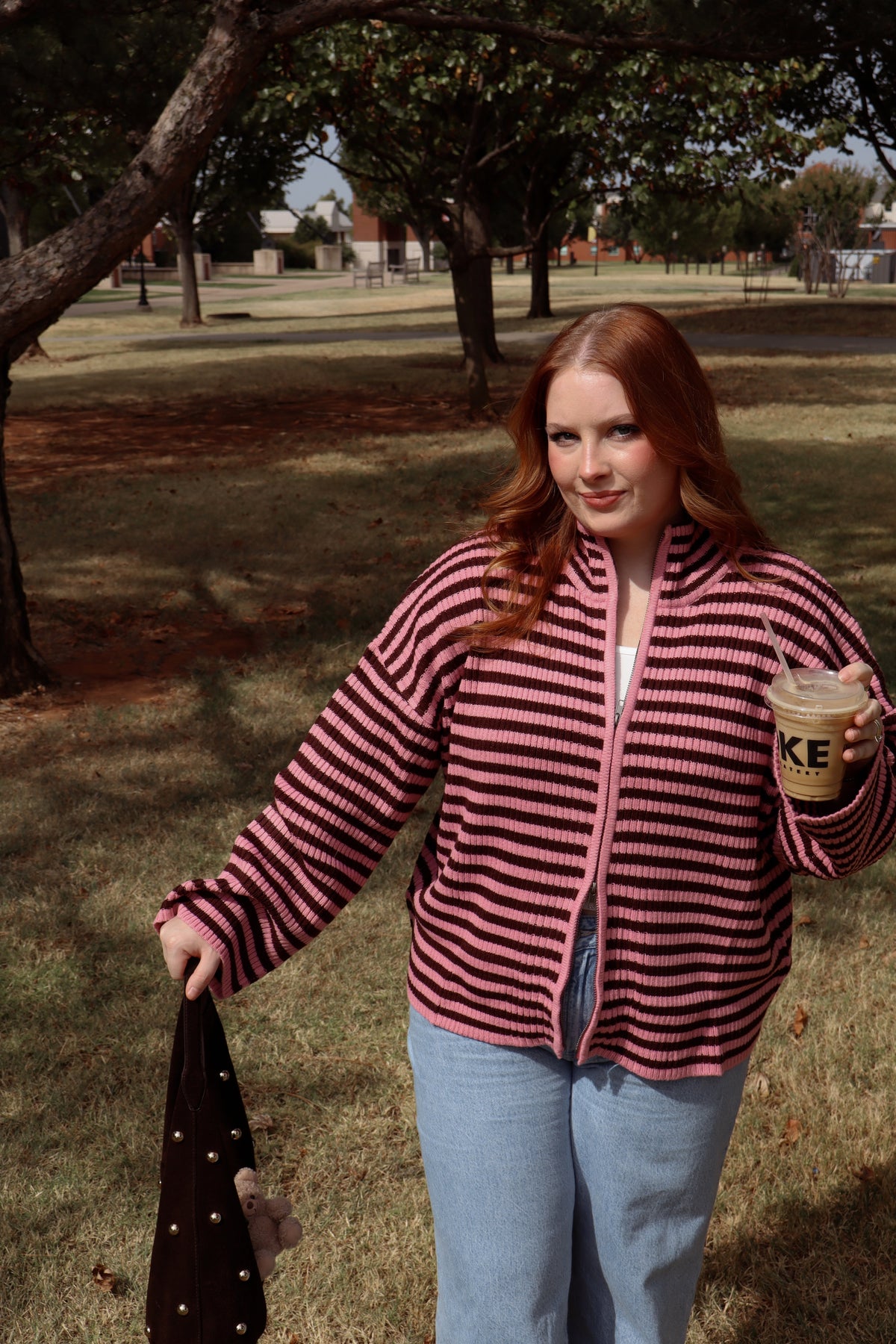 Strawberry Chai Cardigan