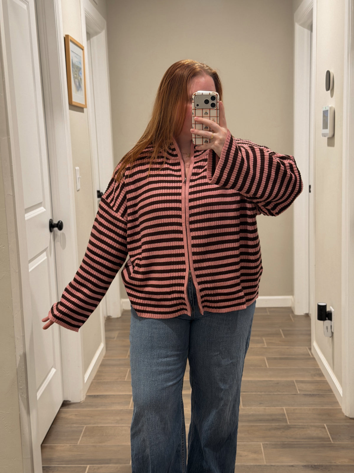 Strawberry Chai Cardigan