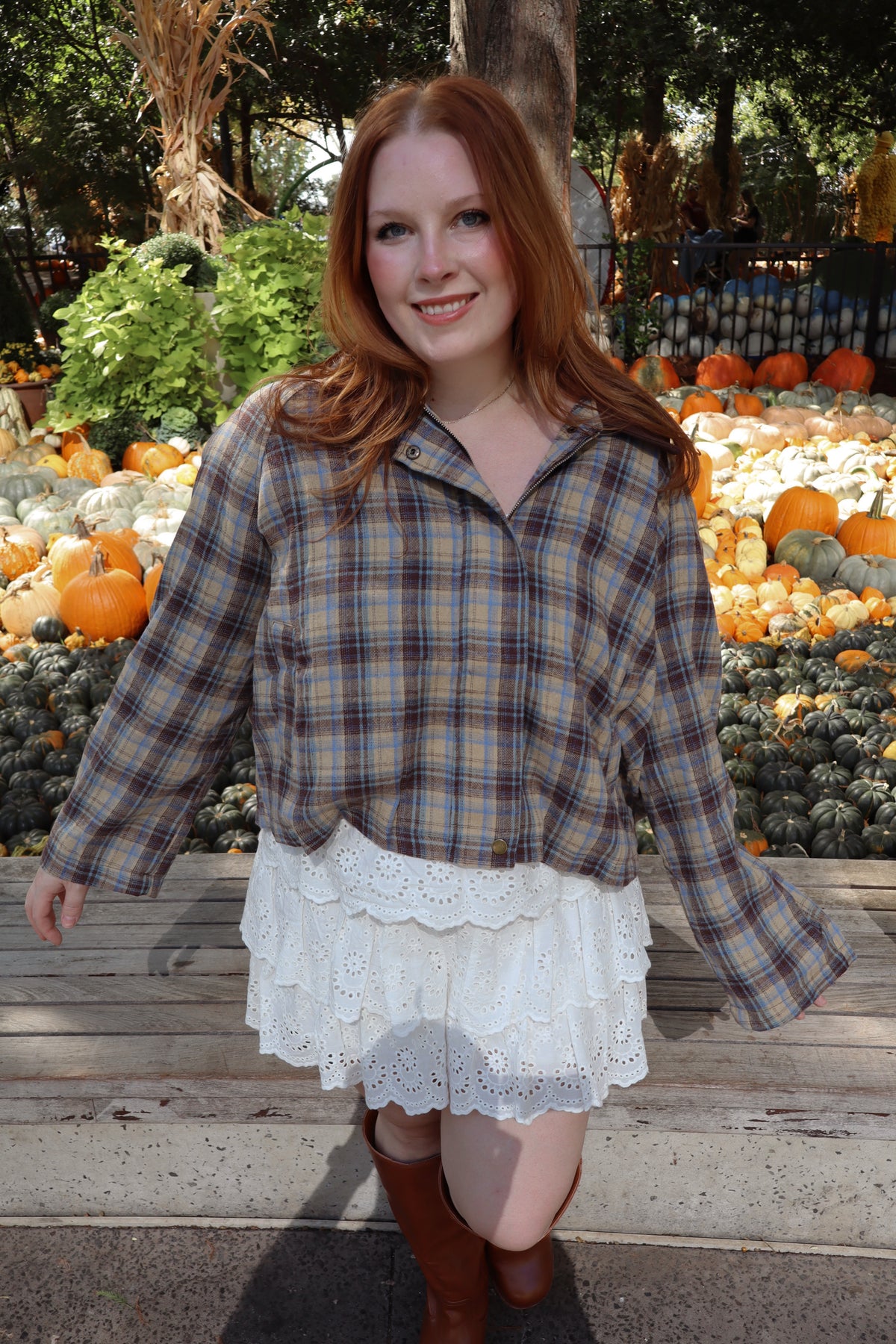 Maple Lane Plaid Jacket
